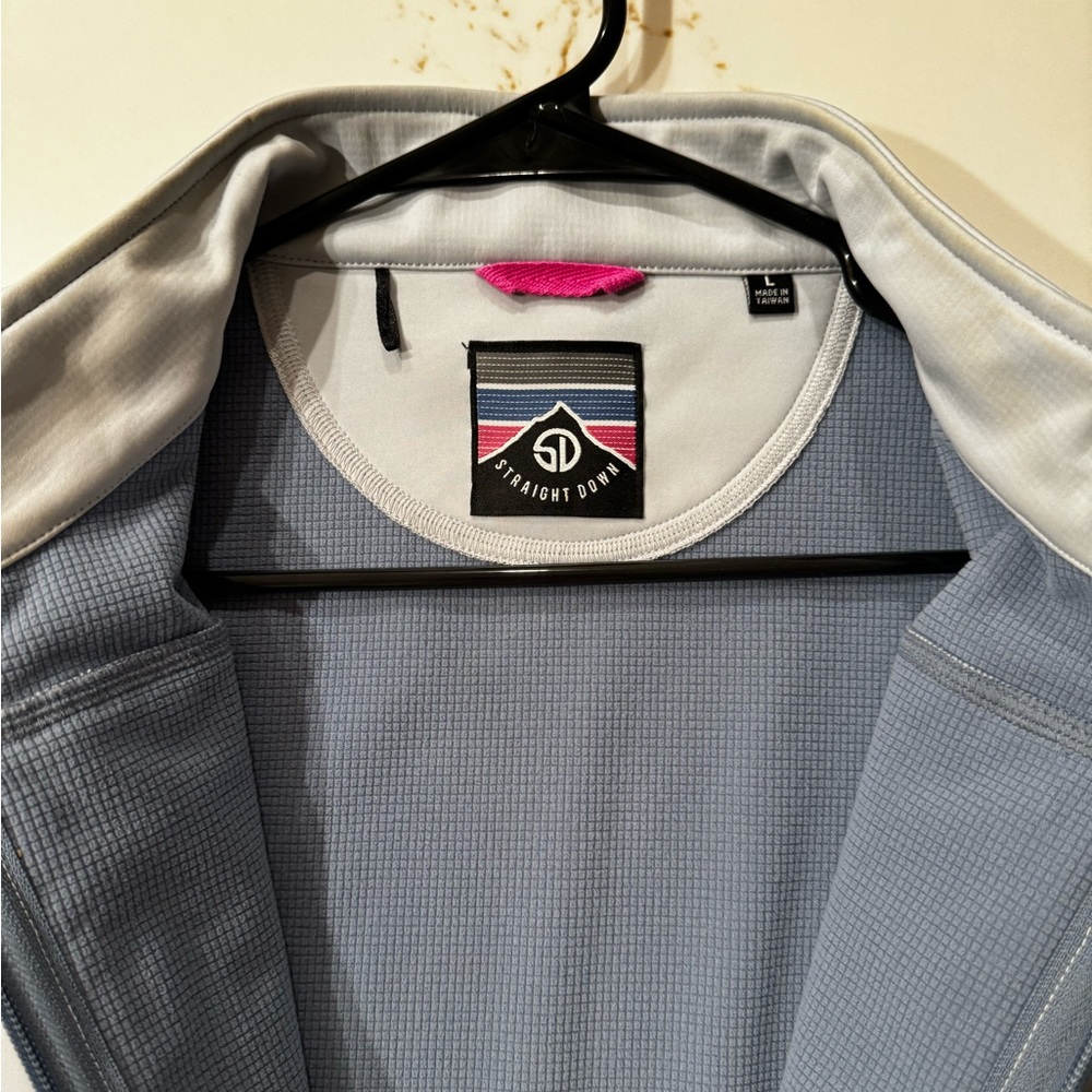 Straight Down Mens Golf Vest